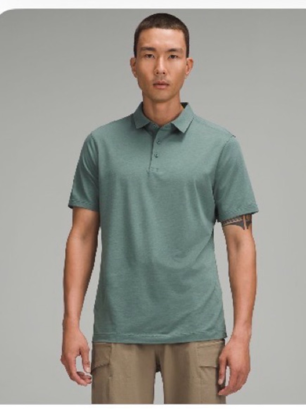 Lululemon evolution polo - medium forest - M